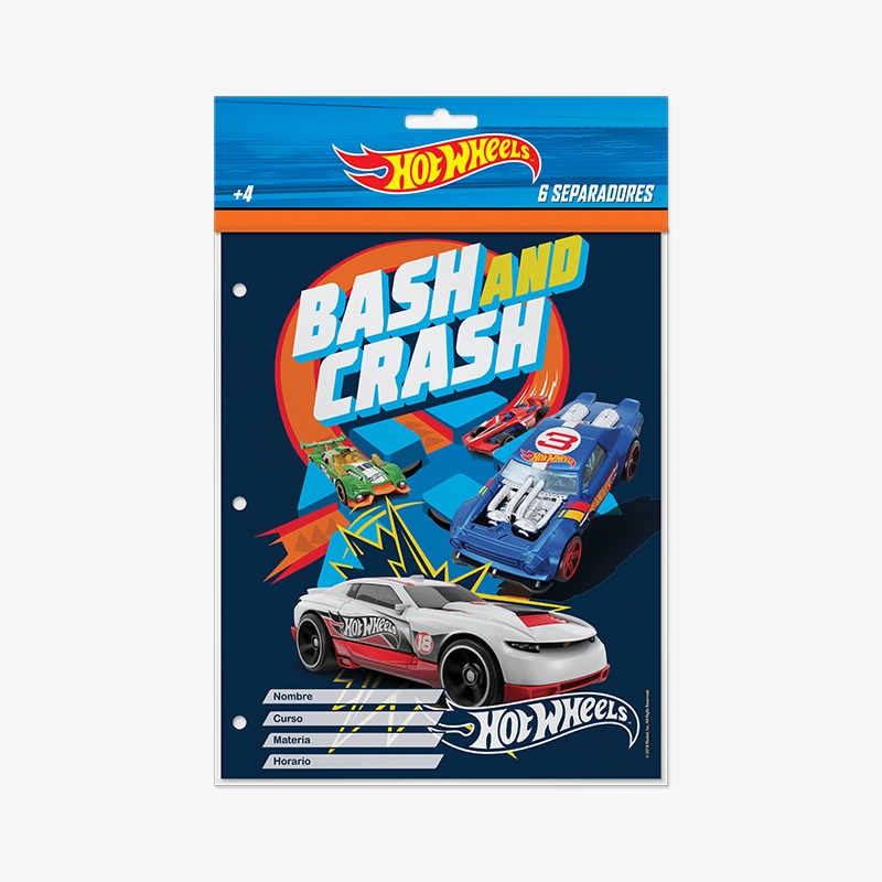 Separadores N°3 x 6 hojas Hot Wheels - Imagen 3