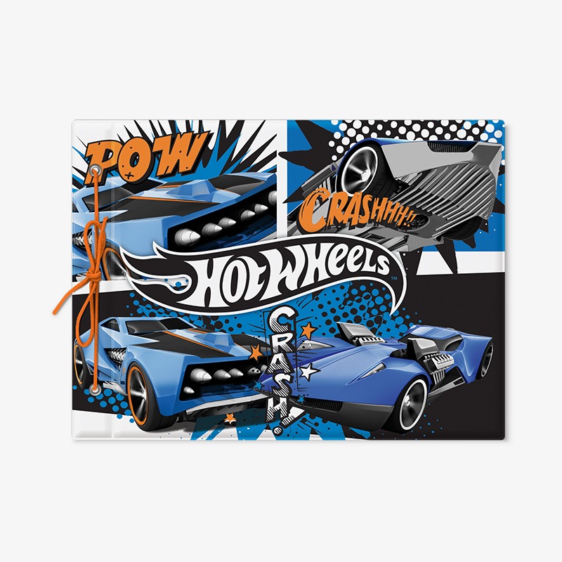 Carpeta con cordón N°5 PVC Hot Wheels - Imagen 3