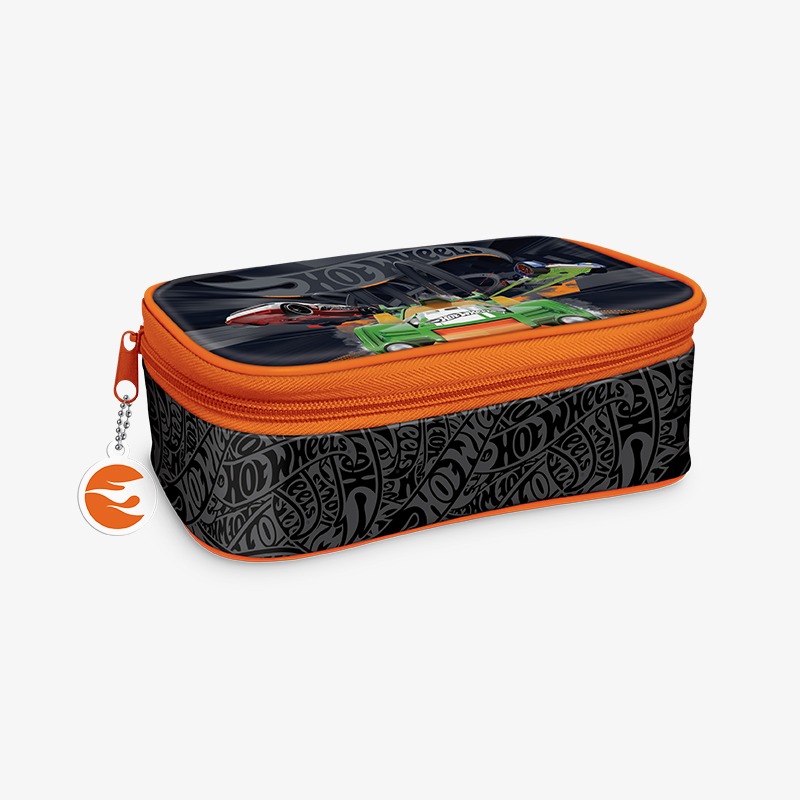 Canopla rectangular con solapa mediana PVC Hot Wheels