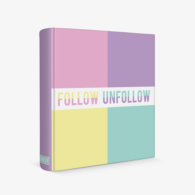 Carpeta 3 anillos cartoné Follow Unfollow