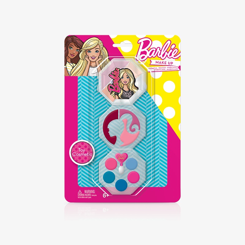 Pupa octogonal triple Barbie