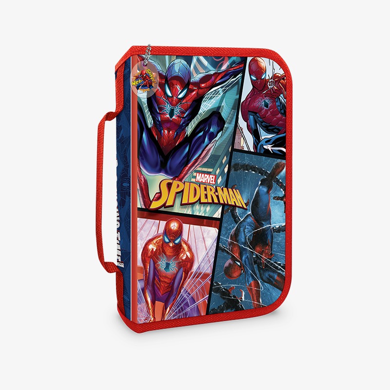 Canopla desplegable con cierre PVC con efecto Spider-Man
