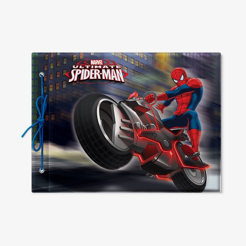 Carpeta con cordón N°5 PVC Spider-Man - Imagen 2