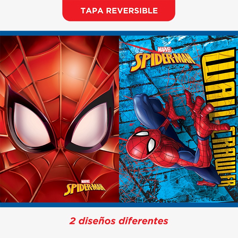 Canopla 2 pisos tapa reversible PVC Spider-Man - Imagen 2