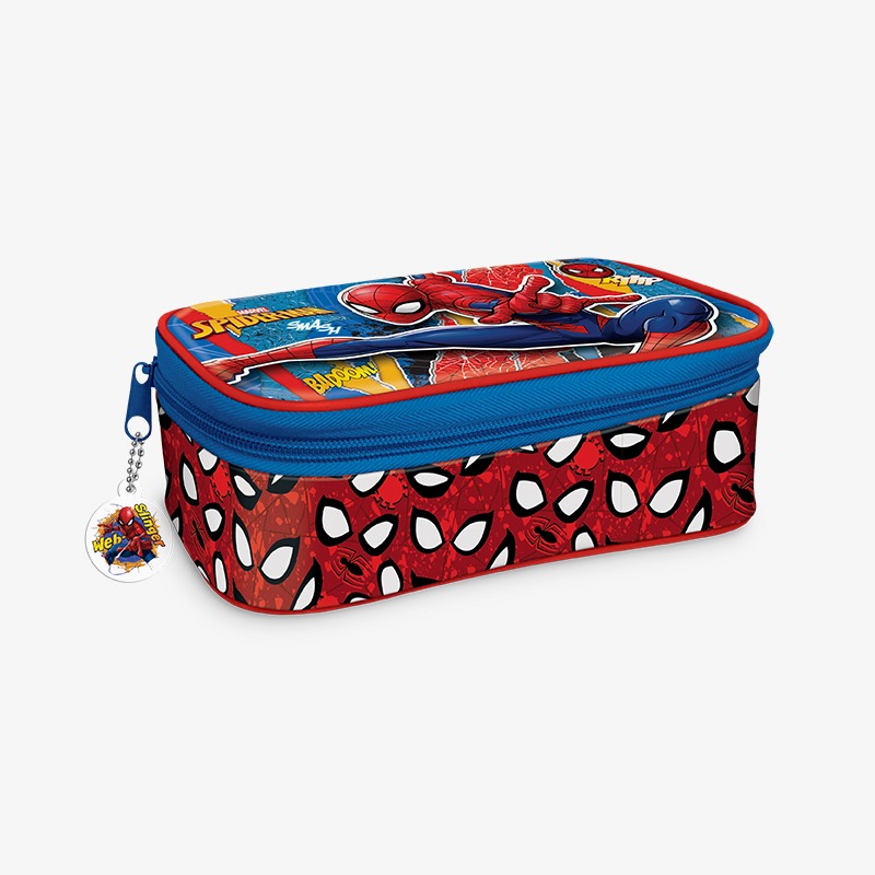 Canopla rectangular con solapa mediana PVC Spider-Man