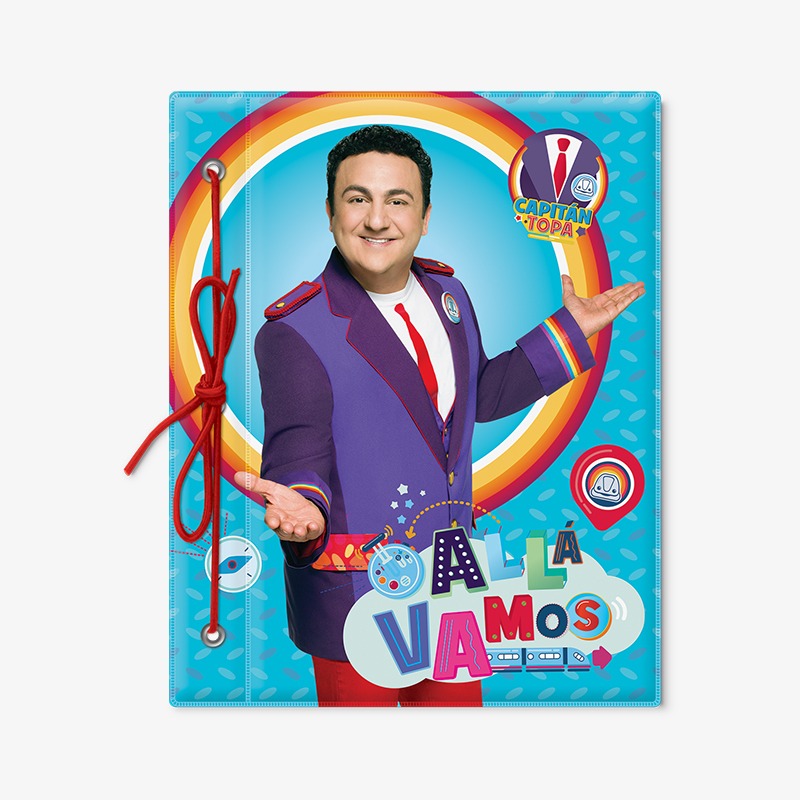 Carpeta con cordón N°3 PVC Junior Express