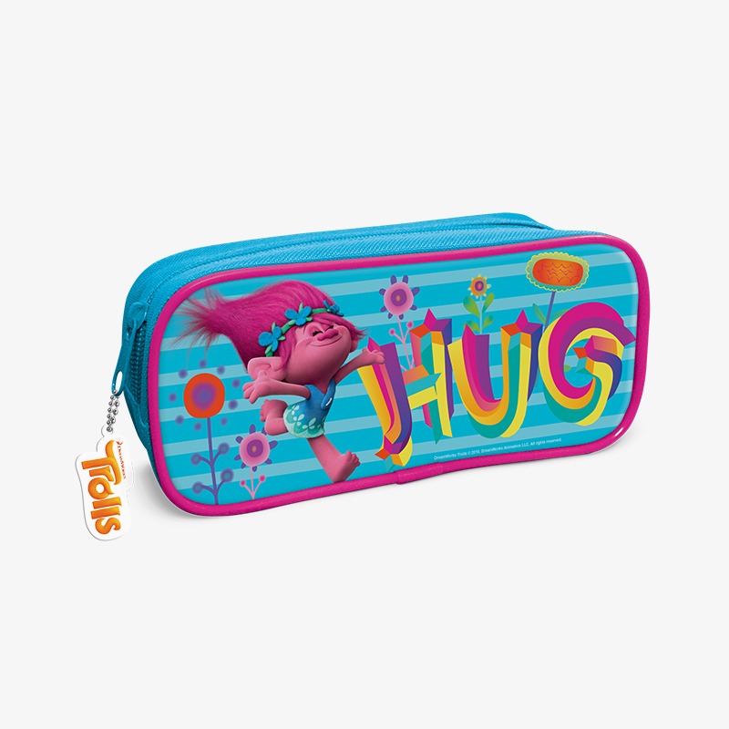 Canopla rectangular tela Trolls