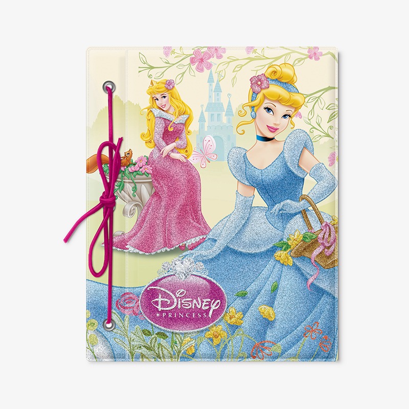 Carpeta con cordón N°3 PVC Princesas - Imagen 4