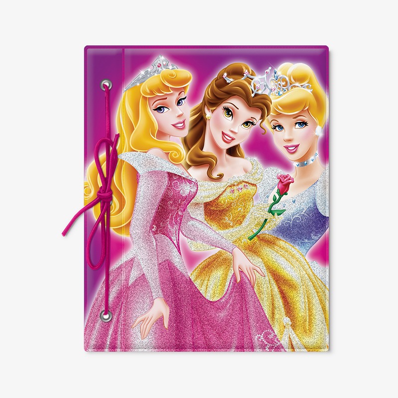 Carpeta con cordón N°3 PVC Princesas - Imagen 6
