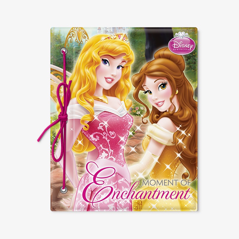 Carpeta con cordón N°3 PVC Princesas - Imagen 2