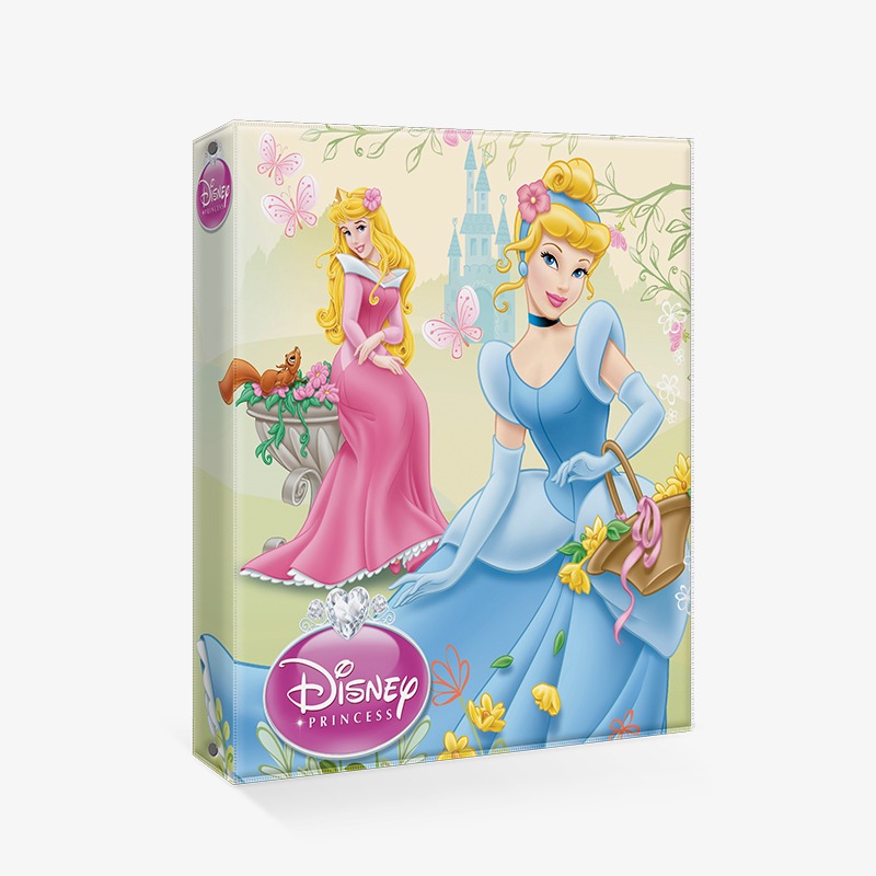 Carpeta 3 anillos PVC Princesas - Imagen 3