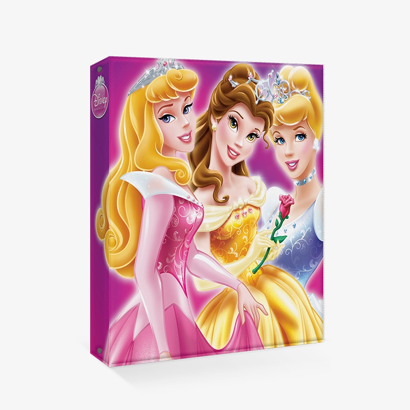 Carpeta 3 anillos PVC Princesas - Imagen 4