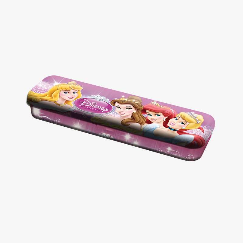 Canopla rectangular metálica doble Princesas