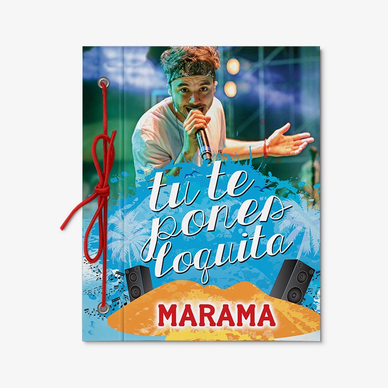 Carpeta con cordón N°3 cartoné Marama