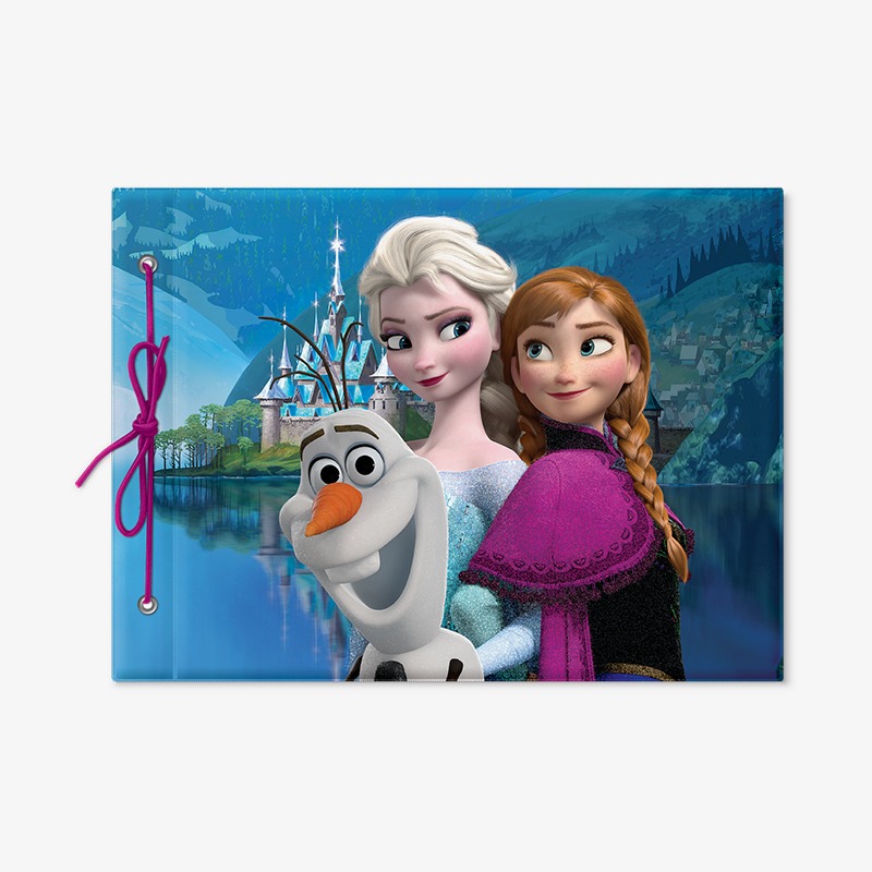 Carpeta con cordón N°5 PVC Frozen - Imagen 2