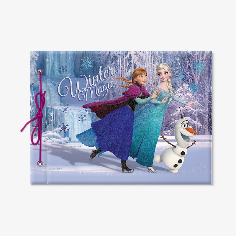 Carpeta con cordón N°5 PVC Frozen