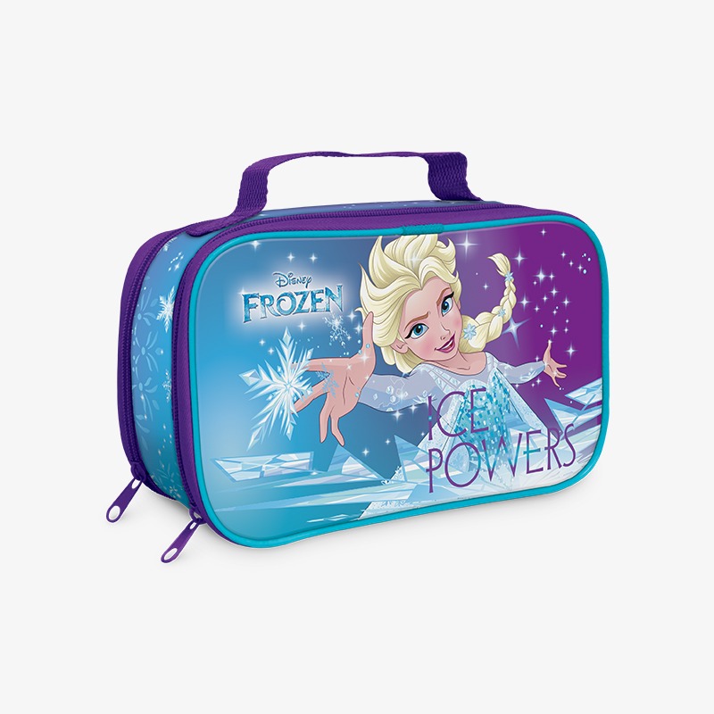 Canopla rectangular doble cierre y solapa grande PVC Frozen