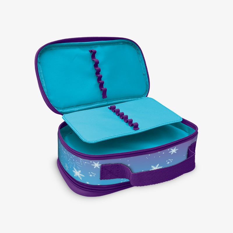 Canopla rectangular doble cierre y solapa grande PVC Frozen - Imagen 2