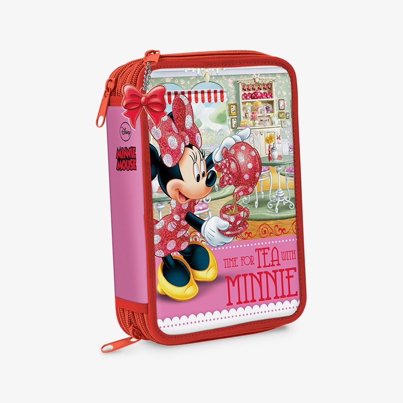 Canopla 3 pisos PVC Minnie Mouse