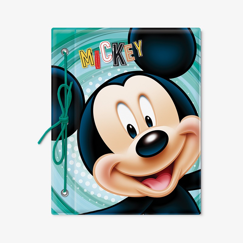 Carpeta con cordón N°3 PVC Mickey Clubhouse