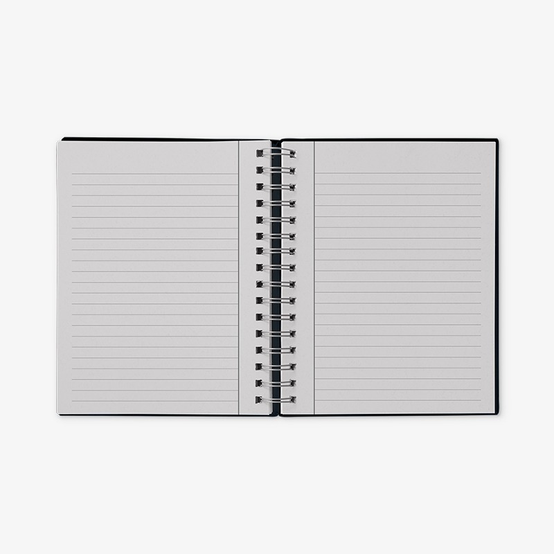 Cuaderno escolar tapa flexible espiral 96H. Villains - Imagen 2