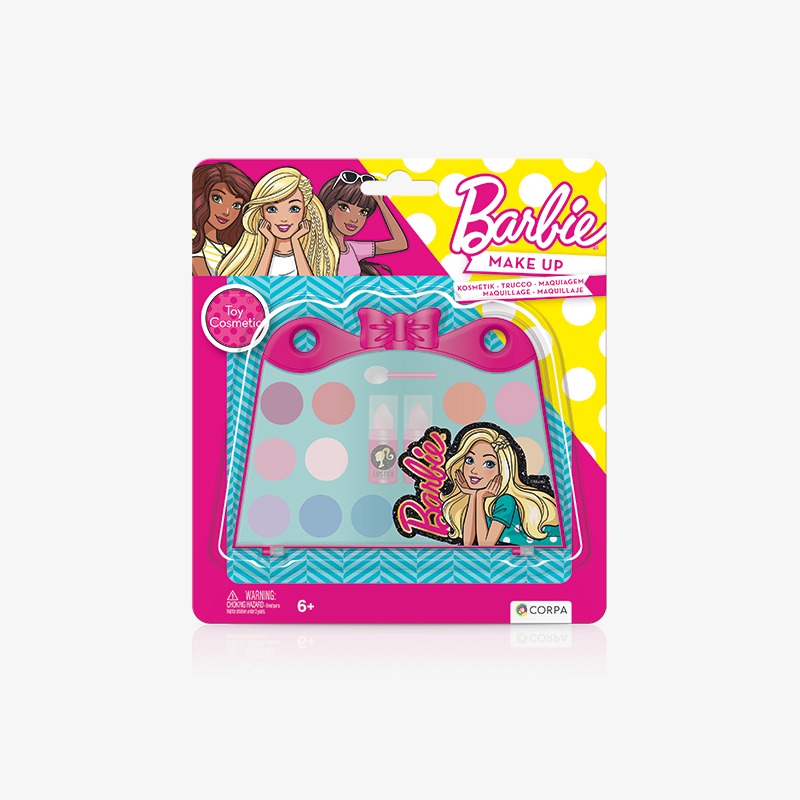 Cartera pequeña con maquillaje Barbie