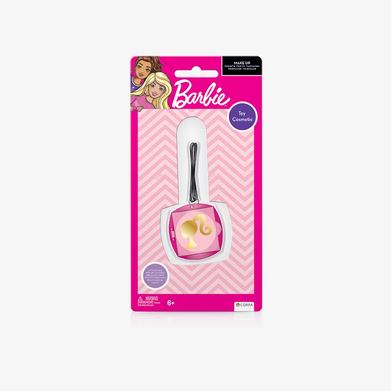 Colgante con brillo labial Barbie