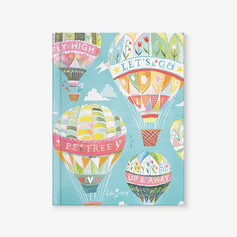 Cuaderno escolar tapa dura 48H. Katie Daisy