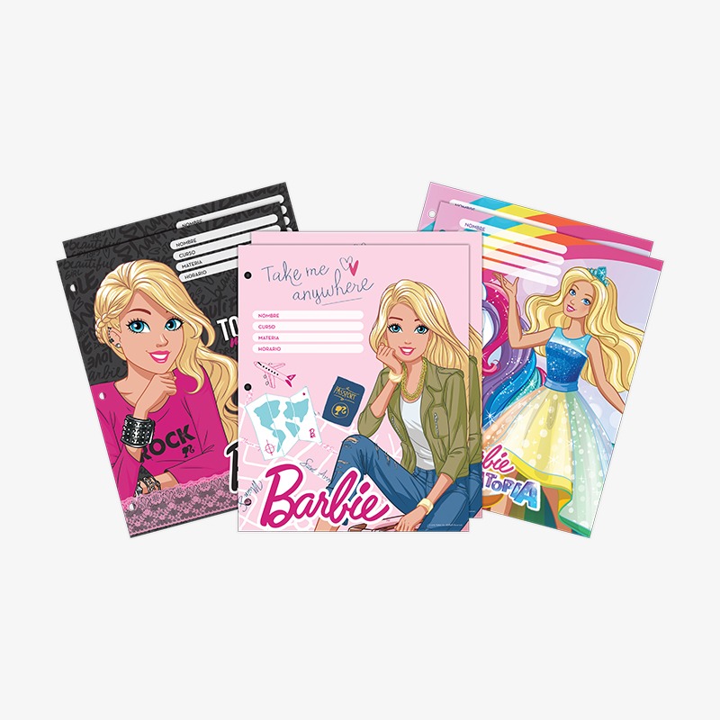 Separadores N°3 x 6 hojas Barbie - Imagen 2