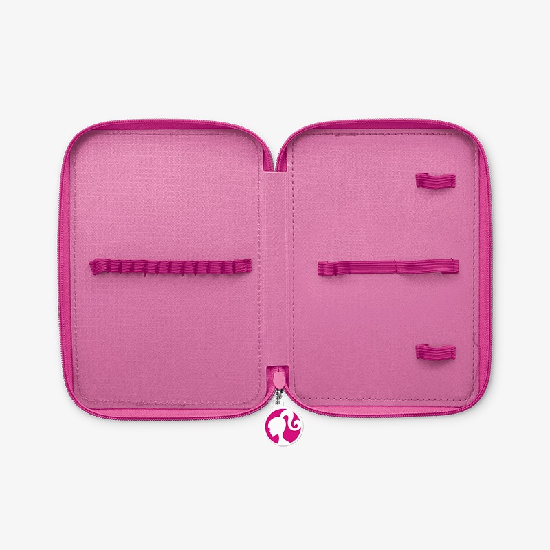 Canopla 2 pisos tapa reversible satén Barbie - Imagen 4