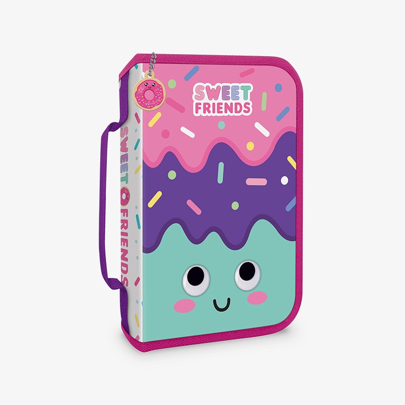 Canopla desplegable con cierre y ojitos PVC Sweet Friends