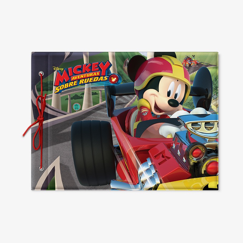 Carpeta con cordón N°5 PVC Mickey ASR