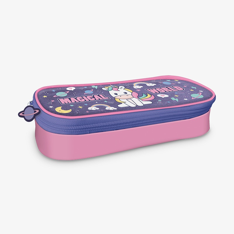 Canopla rectangular mediana glitter Magical World