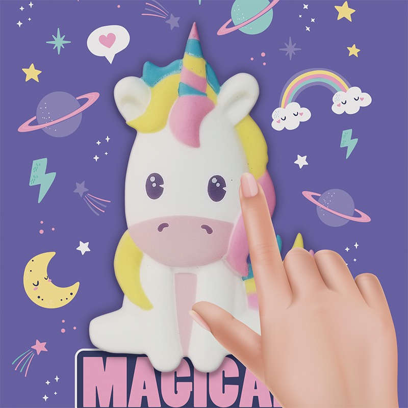 Canopla desplegable con cierre y squishy Magical World - Imagen 2