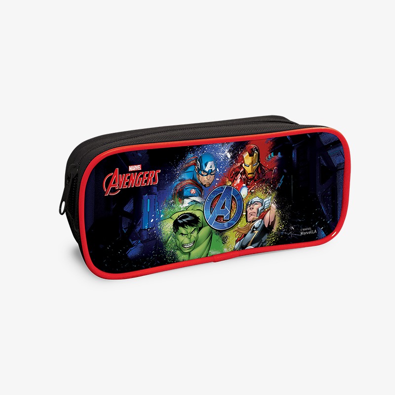 Canopla rectangular tela Avengers