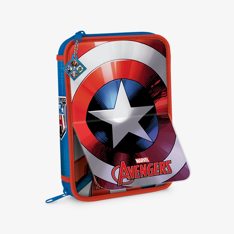 Canopla 2 pisos tapa reversible PVC Avengers