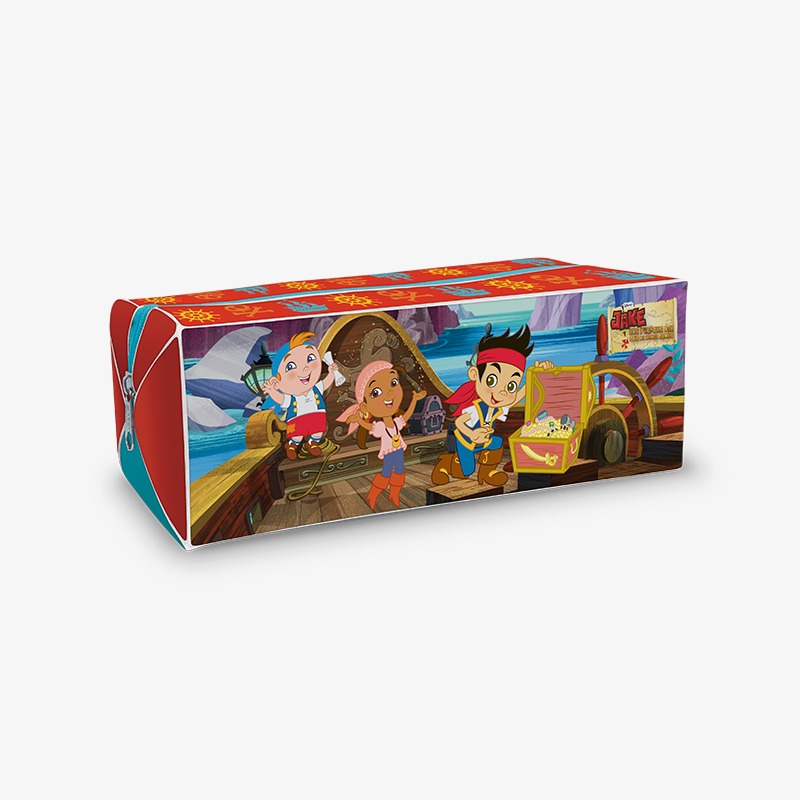 Canopla cuadrada PVC Jake y los Piratas