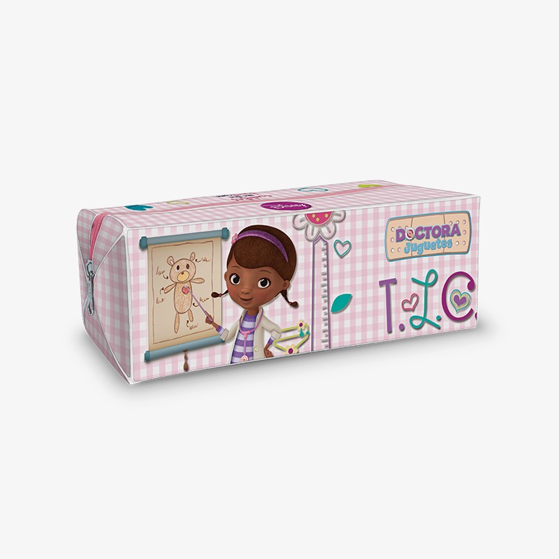 Canopla cuadrada PVC Doctora Juguetes