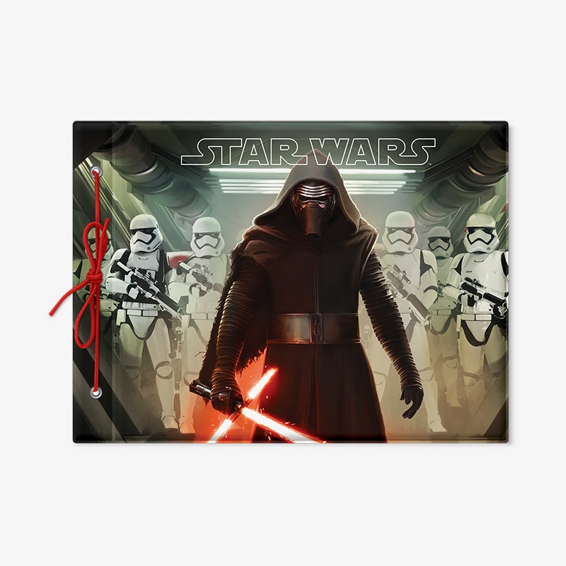 Carpeta con cordón N°5 PVC Star Wars