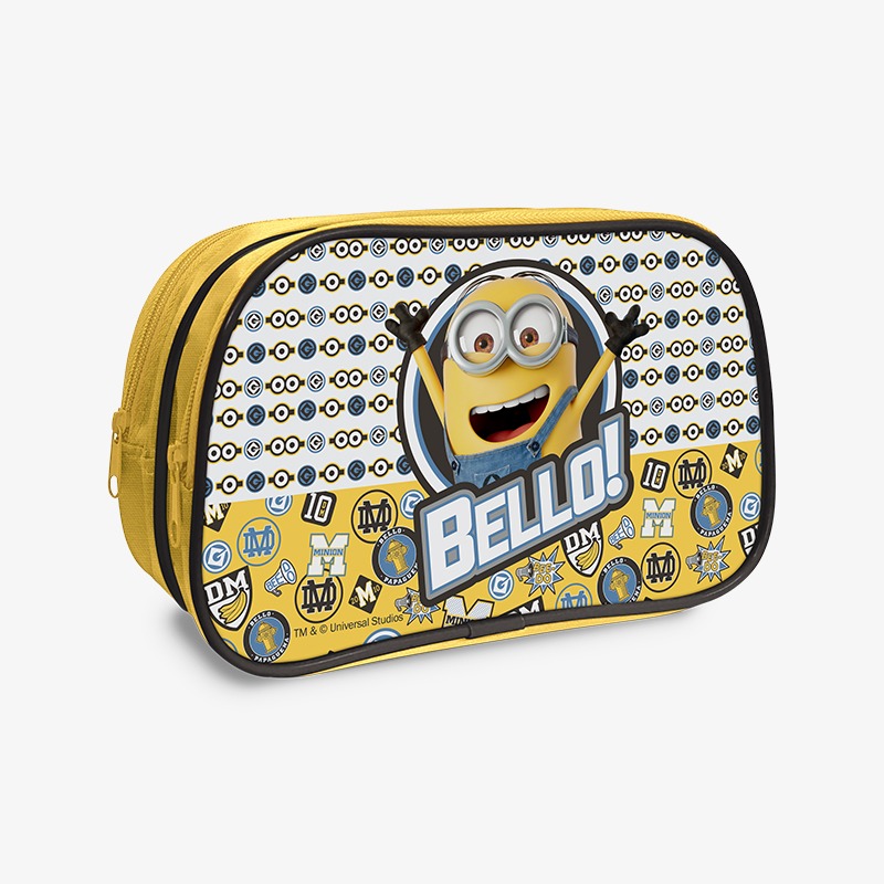 Canopla doble cierre tela Minions