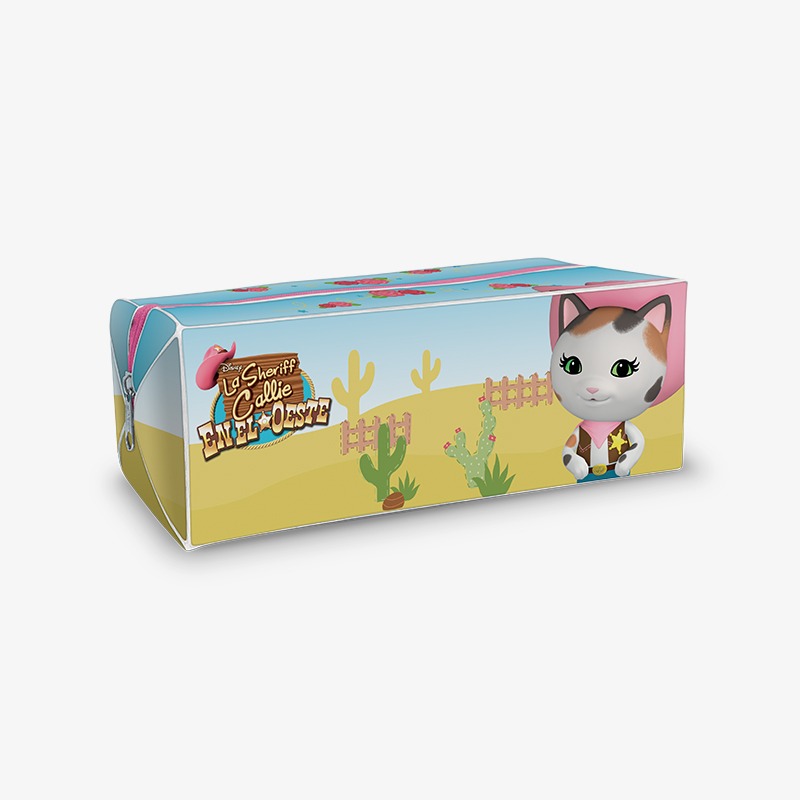 Canopla cuadrada PVC Sheriff Callie