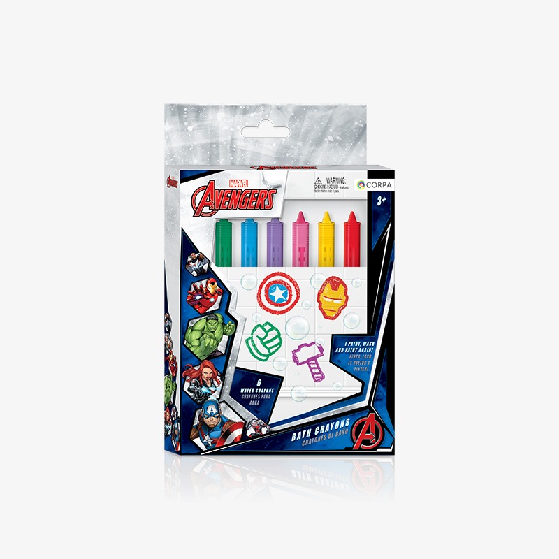 Crayones de baño Avengers