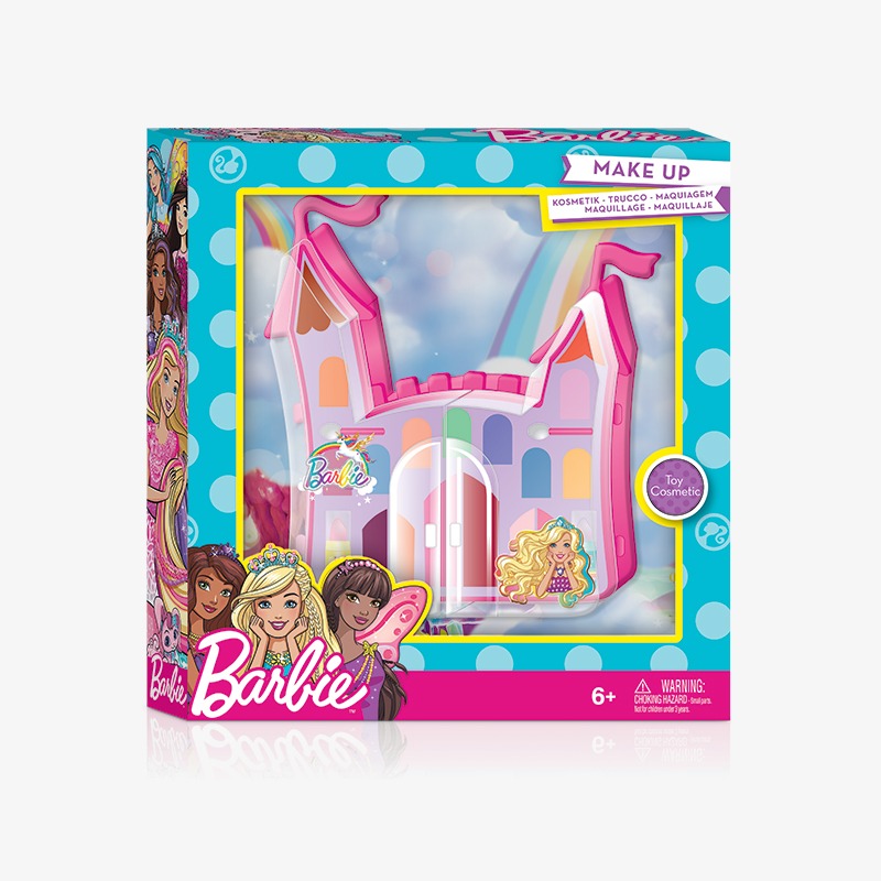 Castillo con maquillaje Barbie Dreamtopia