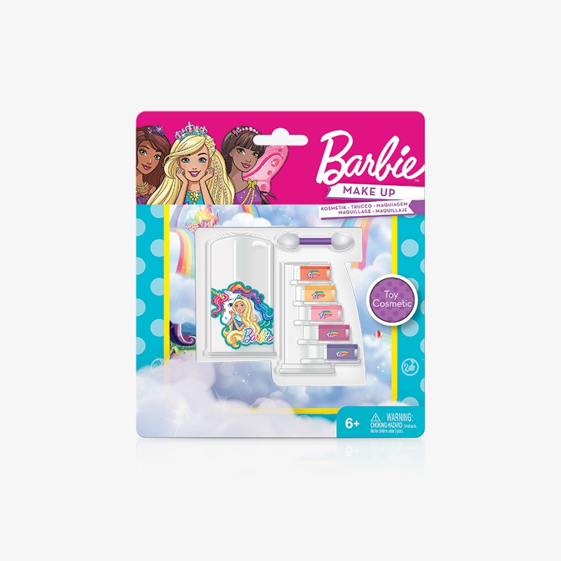 Mini organizador con maquillaje Barbie Dreamtopia