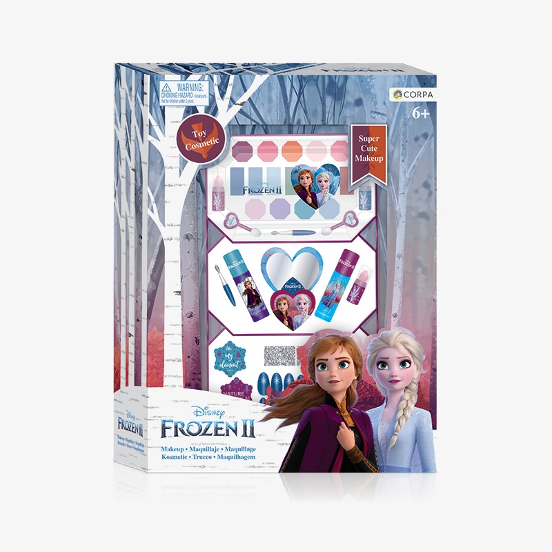Pupa rectangular facetada triple Frozen