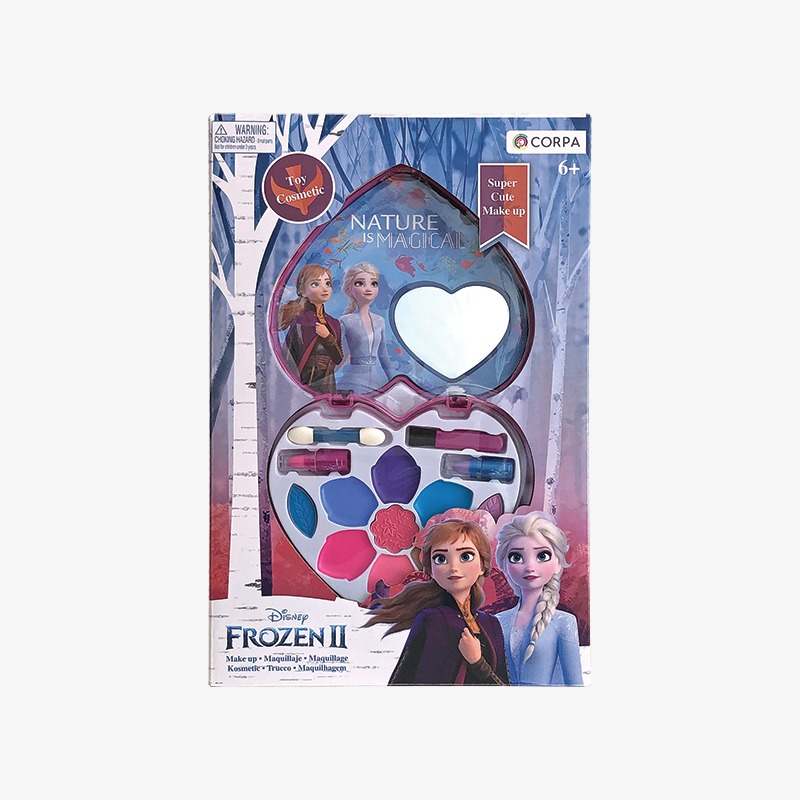 Corazón con maquillaje Frozen