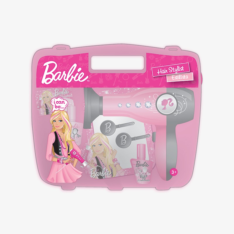 Set estilista en maletín Barbie