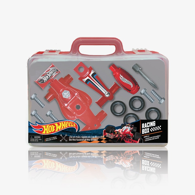 Set auto armable en maletín Hot Wheels