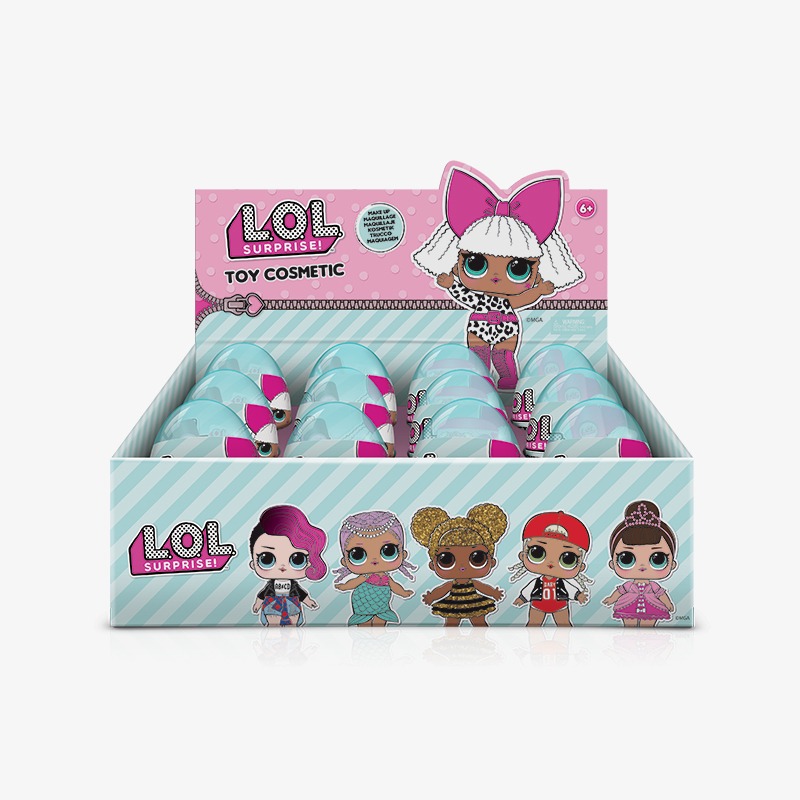 Cosmética sorpresa mediana x 12u. LOL Surprise