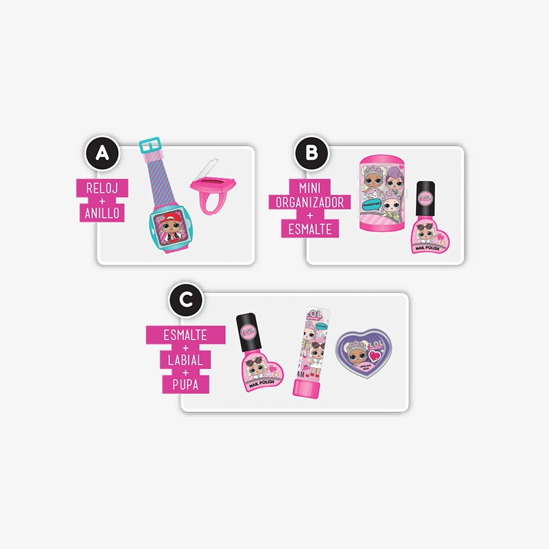 Cosmética sorpresa grande x 9u. LOL Surprise - Imagen 3
